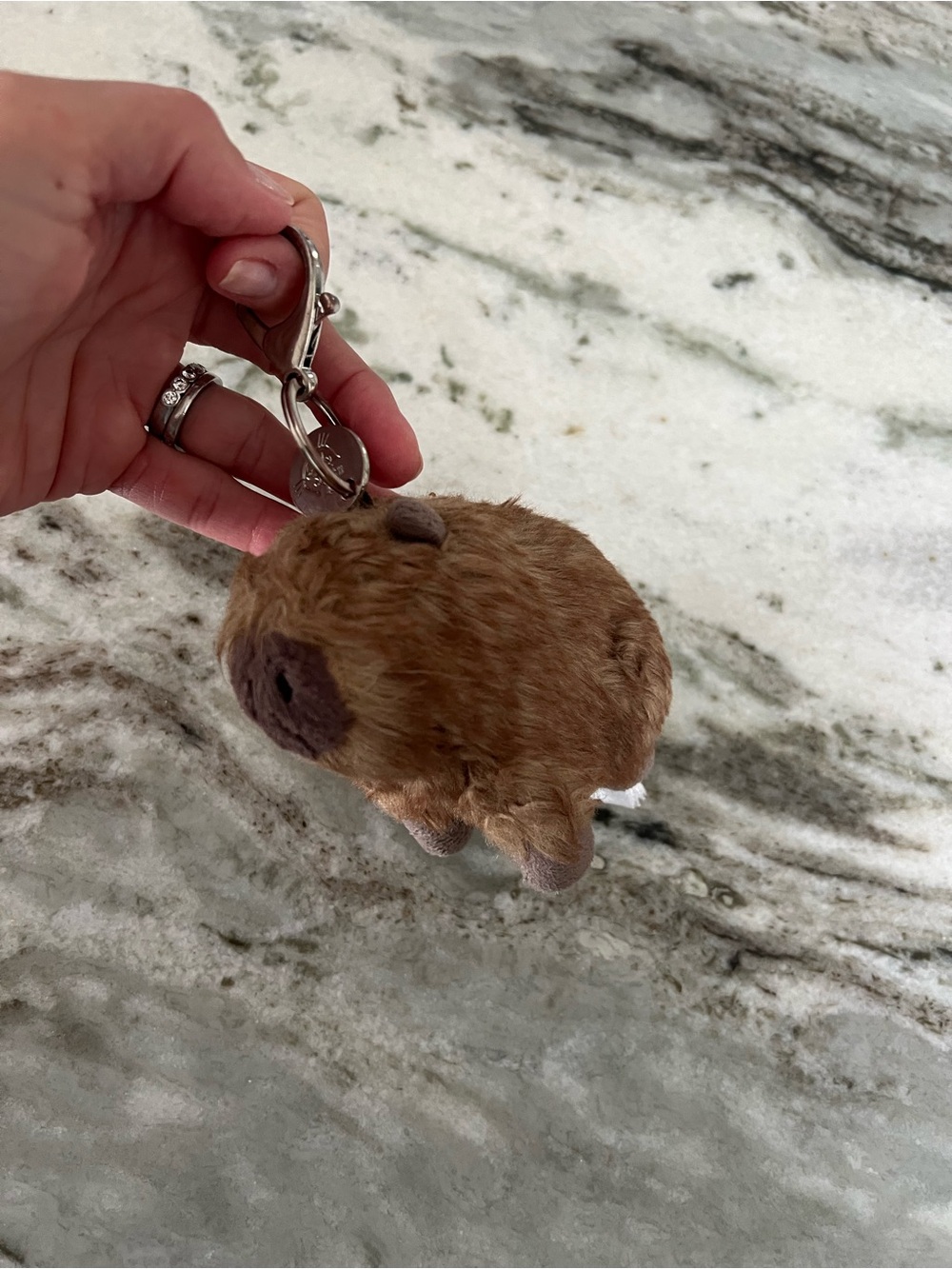 Jellycat Capybara Keychain